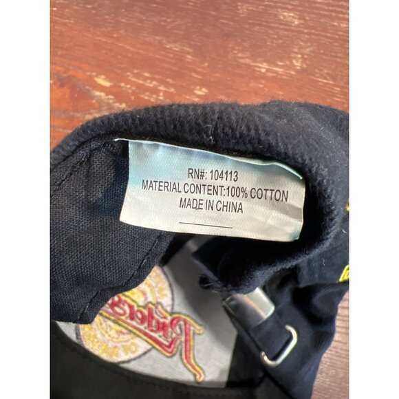 Vintage Riders Club Of America Black Cotton Cap With Embroidered Logo X3 - Picture 4 of 4